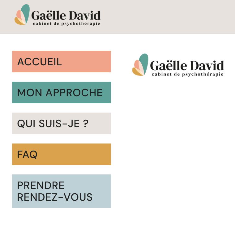homepage Gaelle David